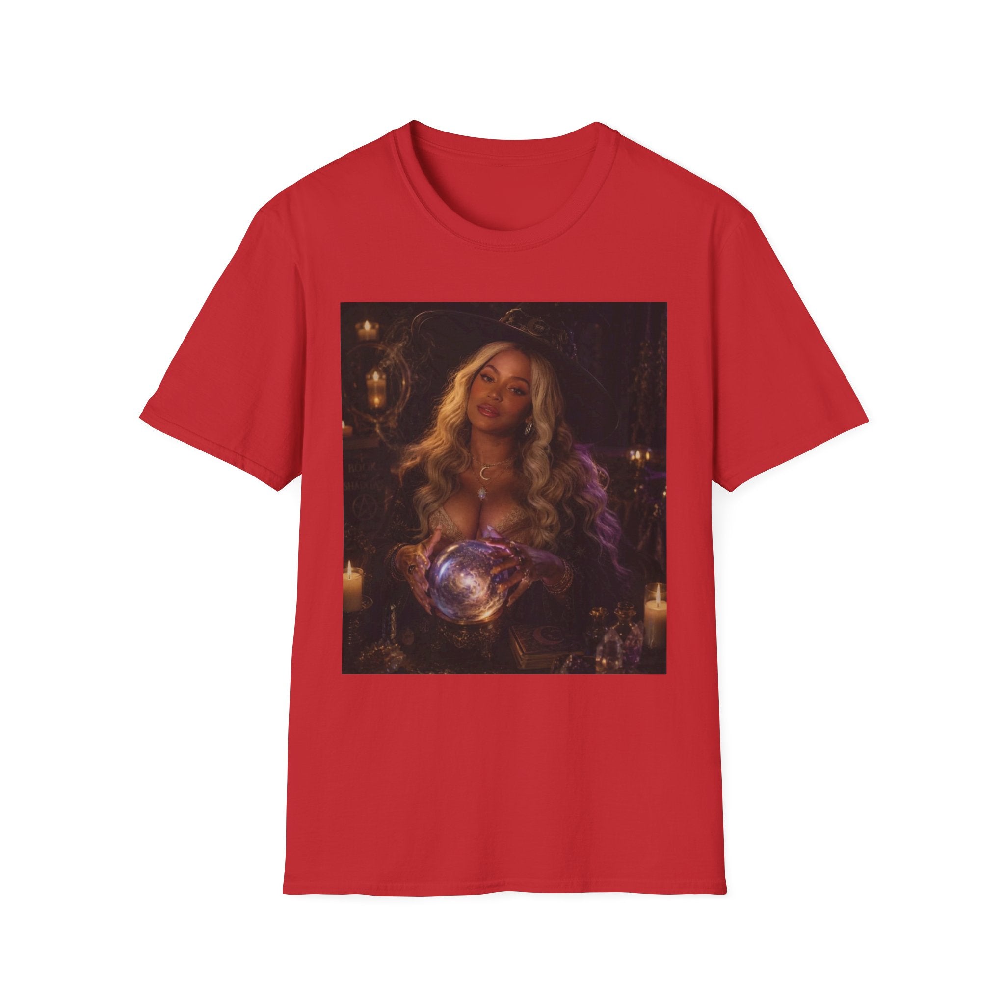 Halloween Mystic Oracle T-Shirt — Celestial Fortune Teller Design