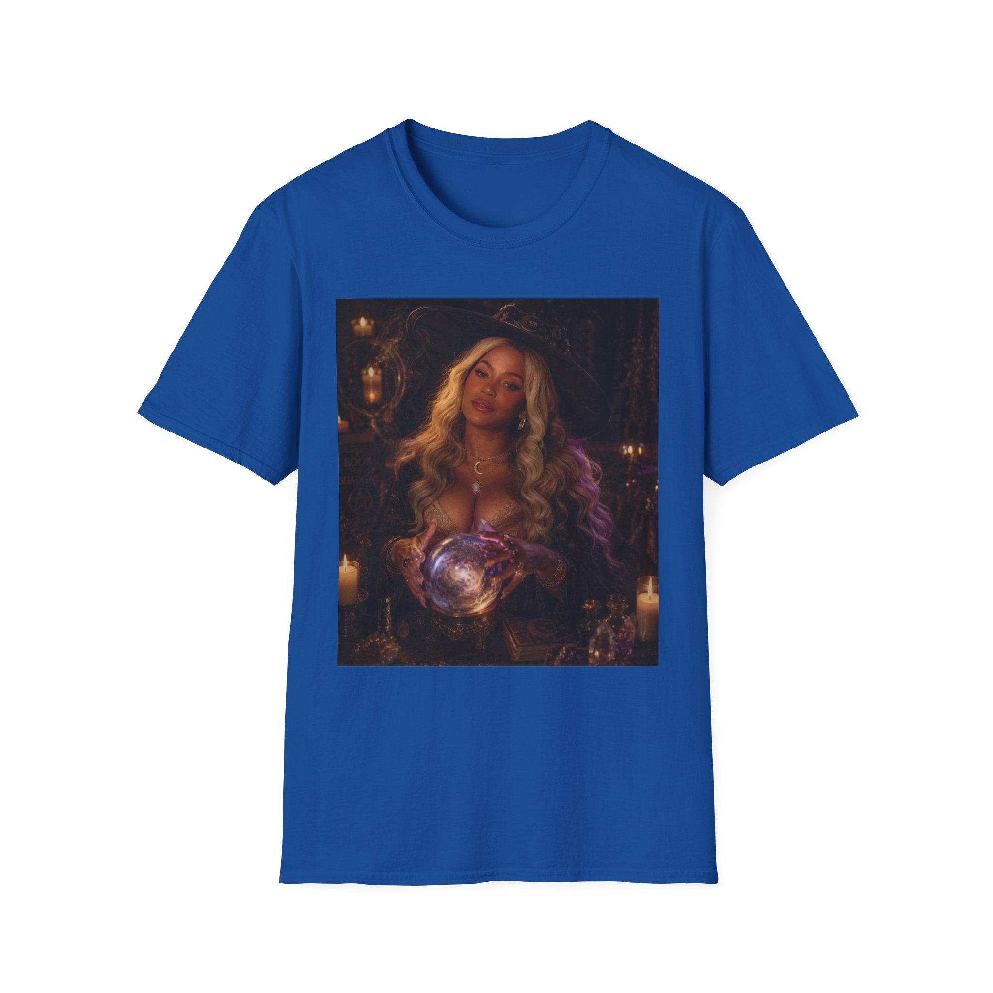 Halloween Mystic Oracle T-Shirt — Celestial Fortune Teller Design