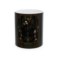 Marilyn Manson The Devil Tarot Ceramic Mug — Gothic Occult Coffee Cup (11oz/15oz)